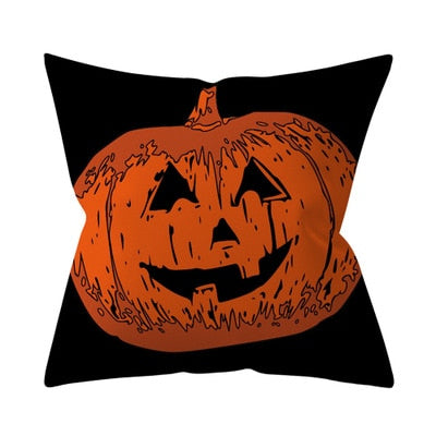 Halloween Pumpkin Cushion Cover 45x45cm