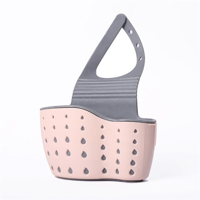 Sink Shelf Organizer – Soap, Sponge & Drain Rack Holder