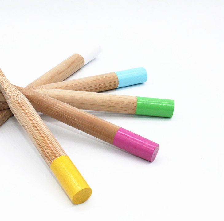 Natural Bamboo Toothbrush with Case