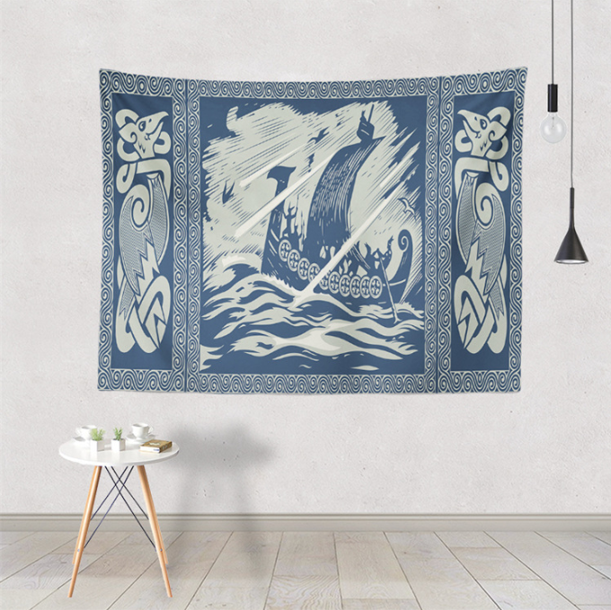 Nordic Viking Home Tapestry