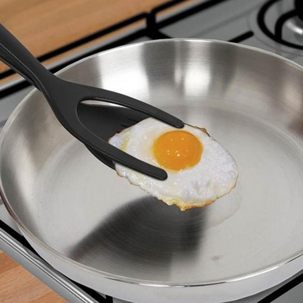2-in-1 Spatula Tongs – Flip & Grip Kitchen Tool