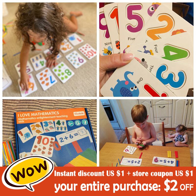 Montessori Wooden Math Learning Toy for Kids