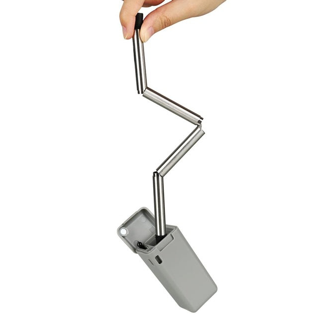 23cm Foldable Reusable Stainless Steel Straw