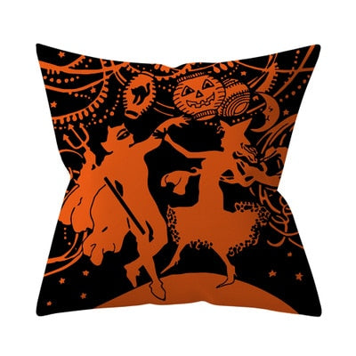 Halloween Pumpkin Cushion Cover 45x45cm