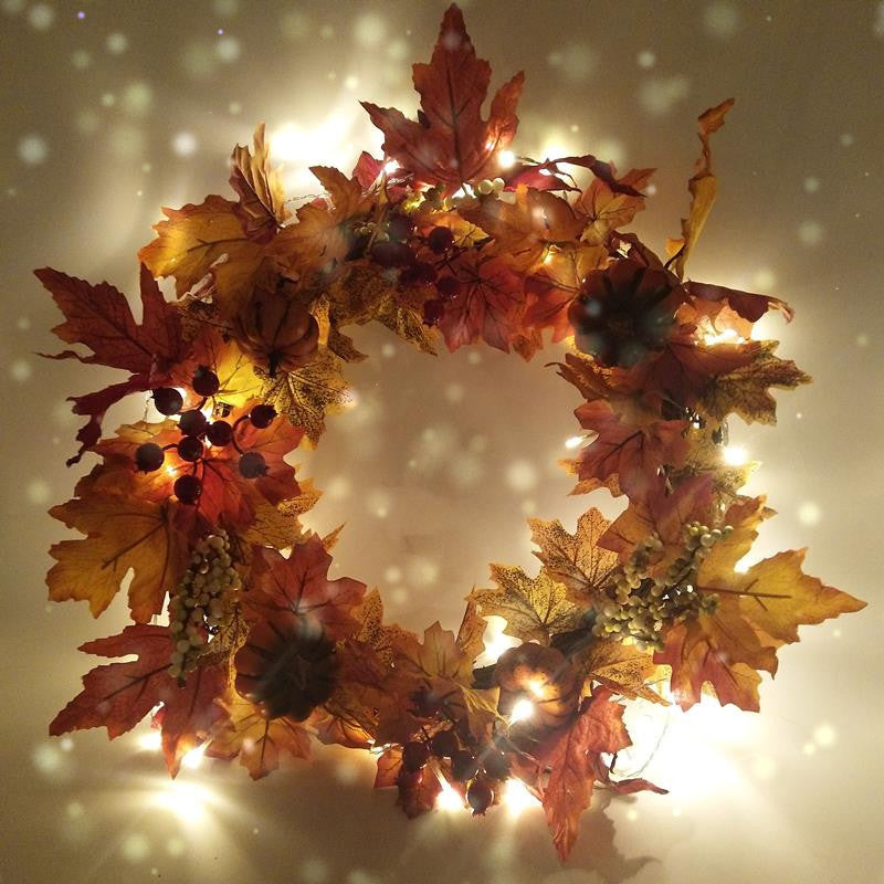 Thanksgiving & Christmas Wreath
