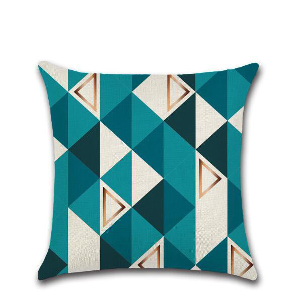 Abstract Deer Print Cushion Cover