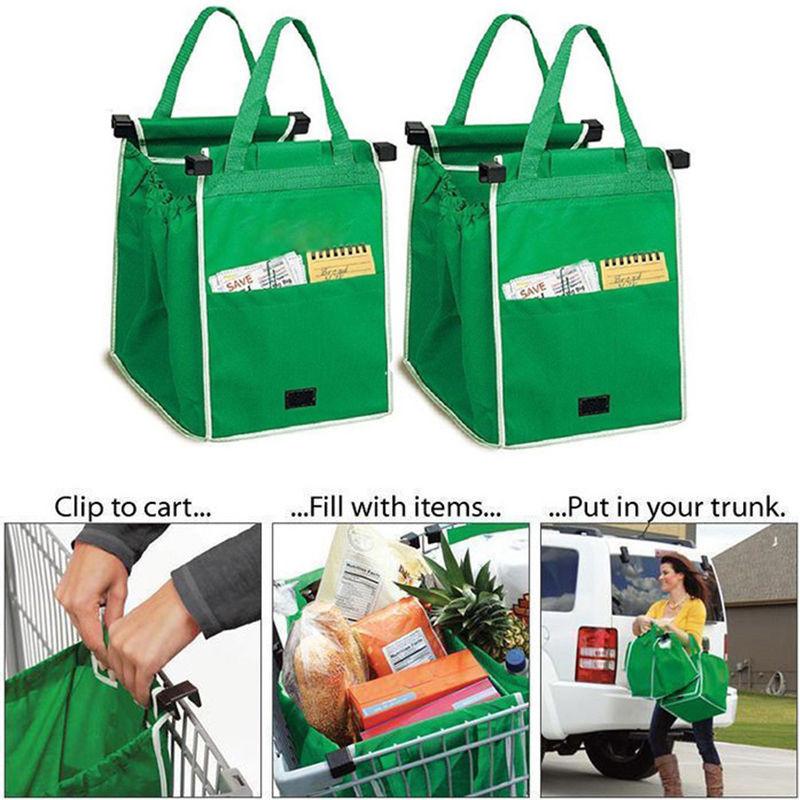 Foldable Eco-Friendly Reusable Shopping Tote Bag – Large Capacity