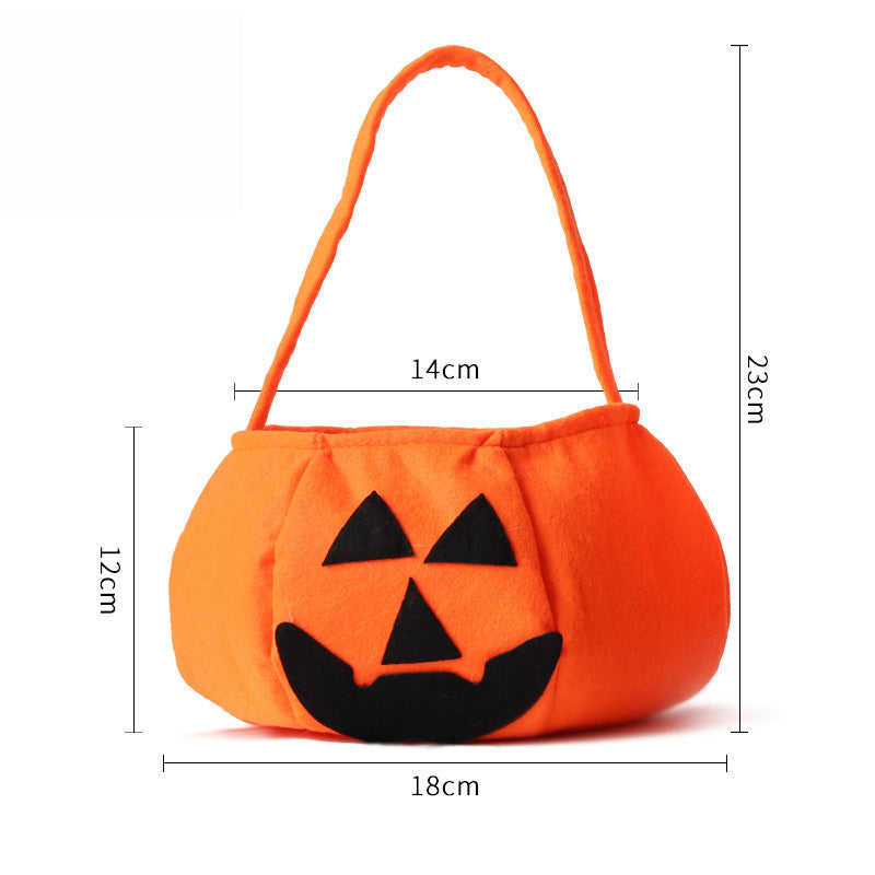 Halloween 3D Pumpkin Candy Bag