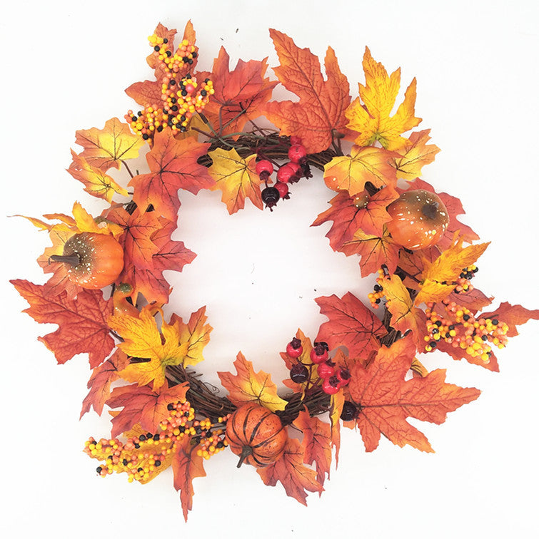 Thanksgiving & Christmas Wreath