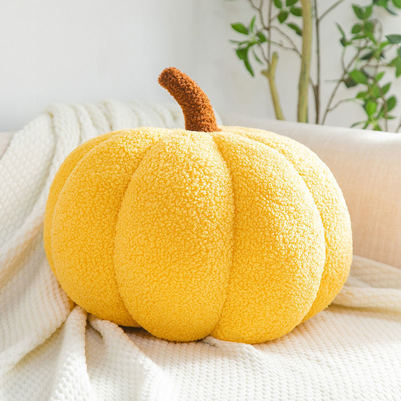 3D Pumpkin Plush Pillow