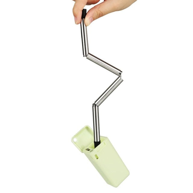 23cm Foldable Reusable Stainless Steel Straw