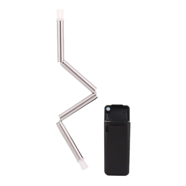 23cm Foldable Reusable Stainless Steel Straw