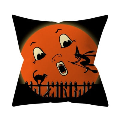 Halloween Pumpkin Cushion Cover 45x45cm