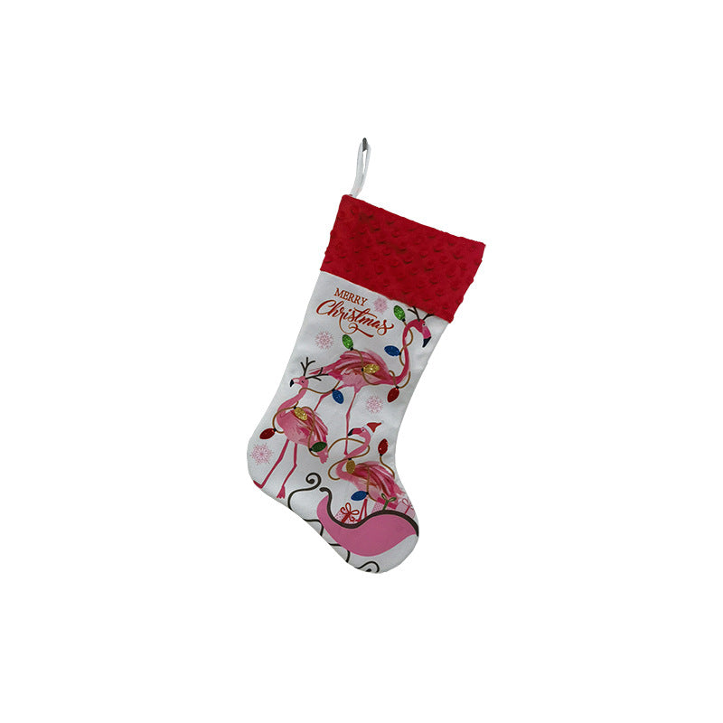 Flamingo Christmas Stockings & Decor