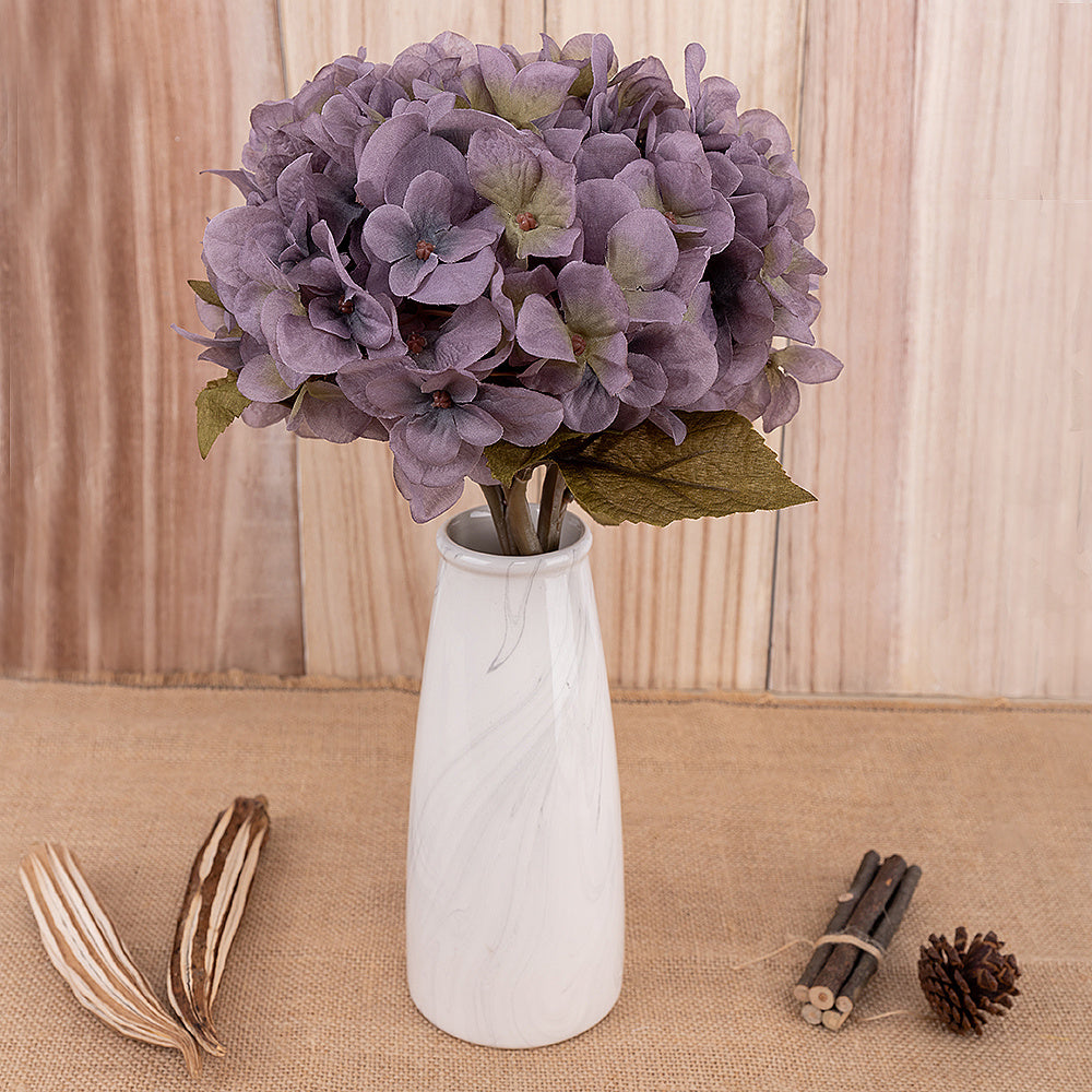 Autumn Hydrangea Flower Branch