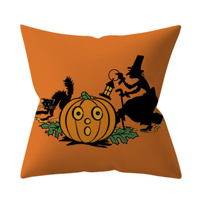 Halloween Pumpkin Cushion Cover 45x45cm
