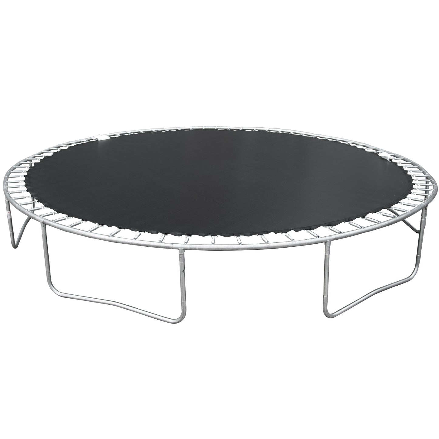 14FT Outdoor Trampoline with Basketball Hoop & Safety Net