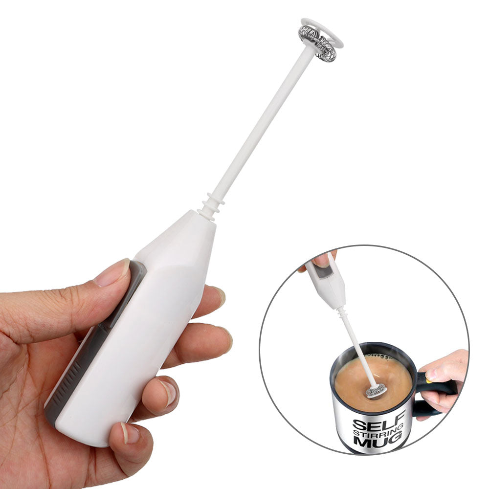 Portable Electric Milk Frother & Egg Beater