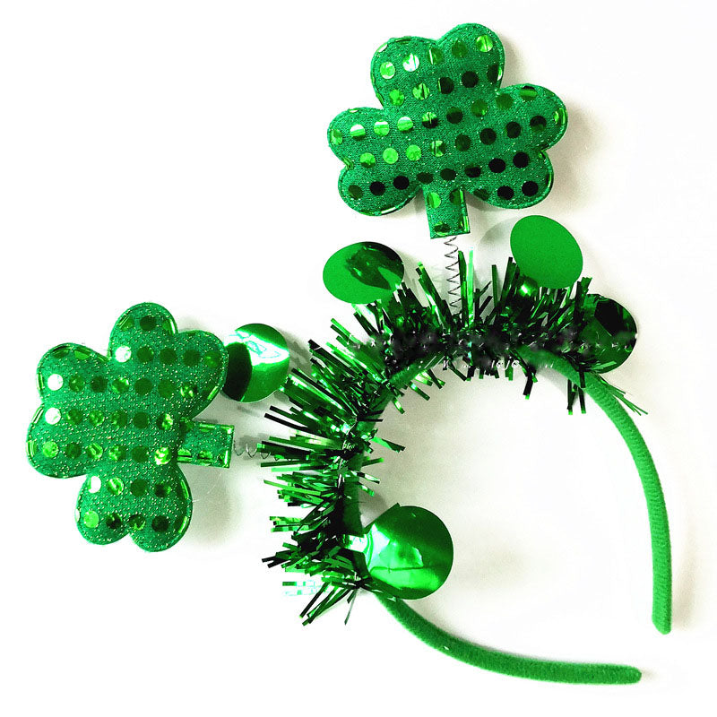 St. Patrick's Day Clover Headband