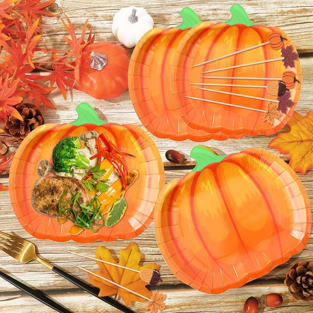 Thanksgiving Dinnerware Set (134 PCS)