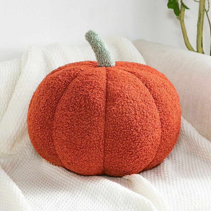 3D Pumpkin Plush Pillow