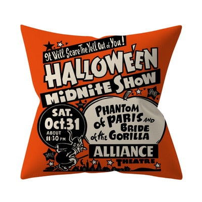 Halloween Pumpkin Cushion Cover 45x45cm