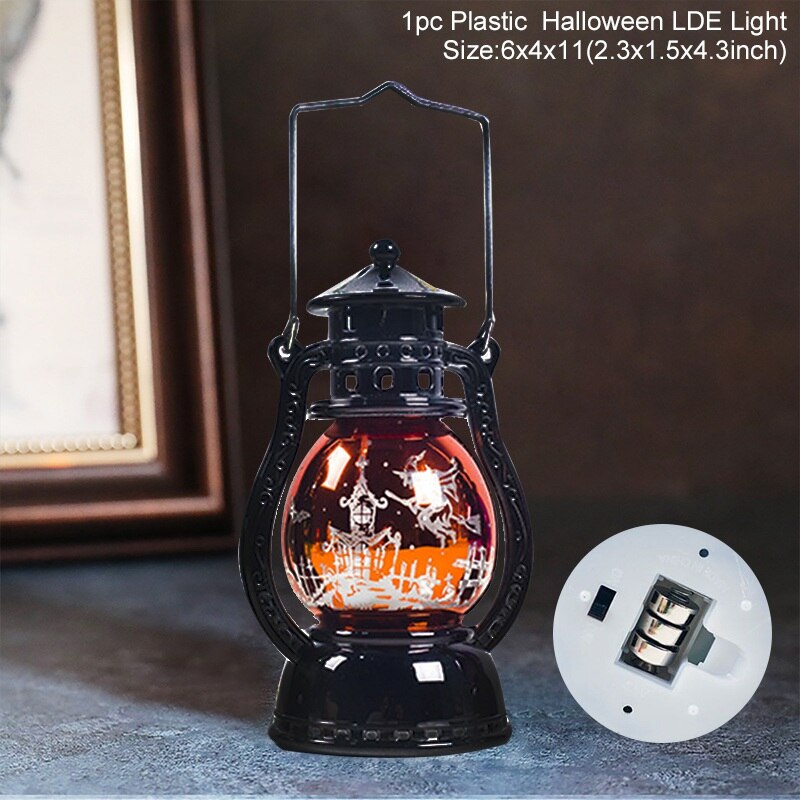 Halloween Retro Oil Lamp Decor