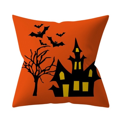 Halloween Pumpkin Cushion Cover 45x45cm