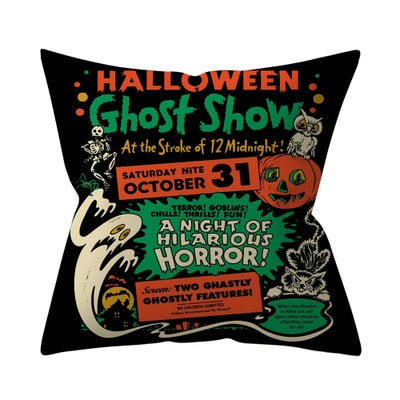 Halloween Pumpkin Cushion Cover 45x45cm