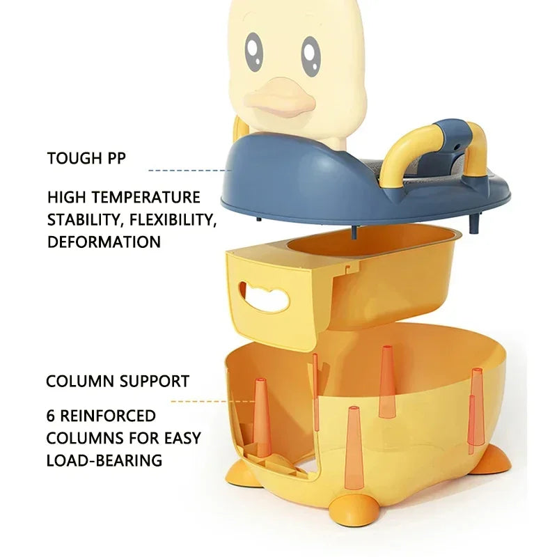 Kids Travel Potty Portable Duck Toilet