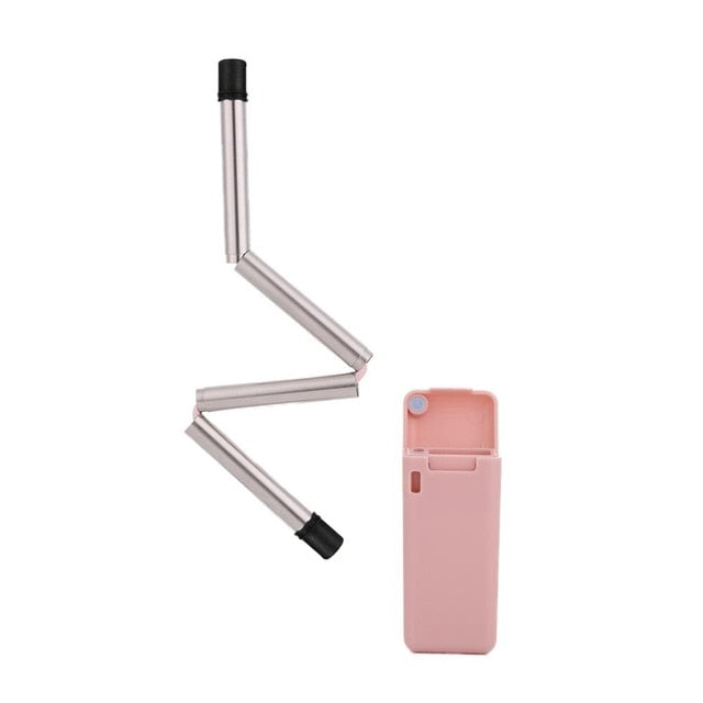 23cm Foldable Reusable Stainless Steel Straw