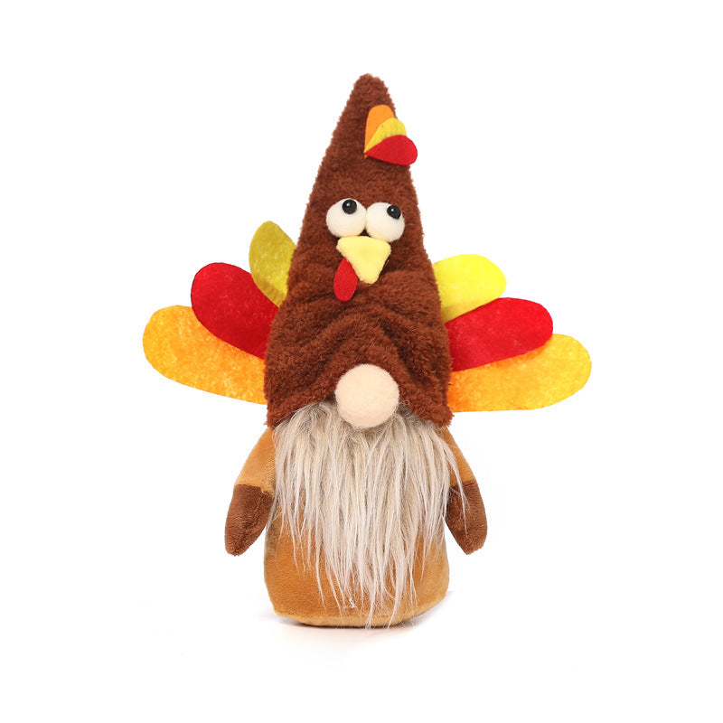 Thanksgiving Turkey Plush Doll