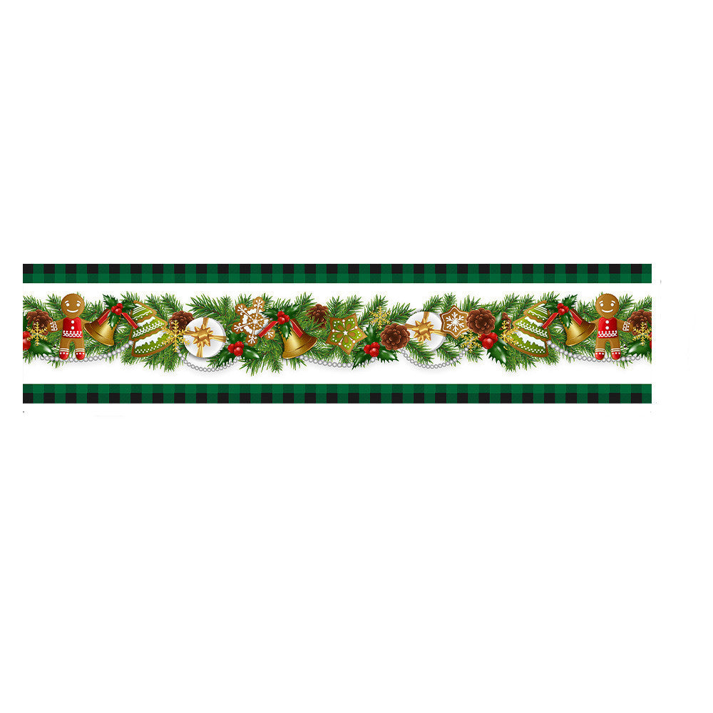 Christmas Polyester Tablecloth – Holiday Decoration
