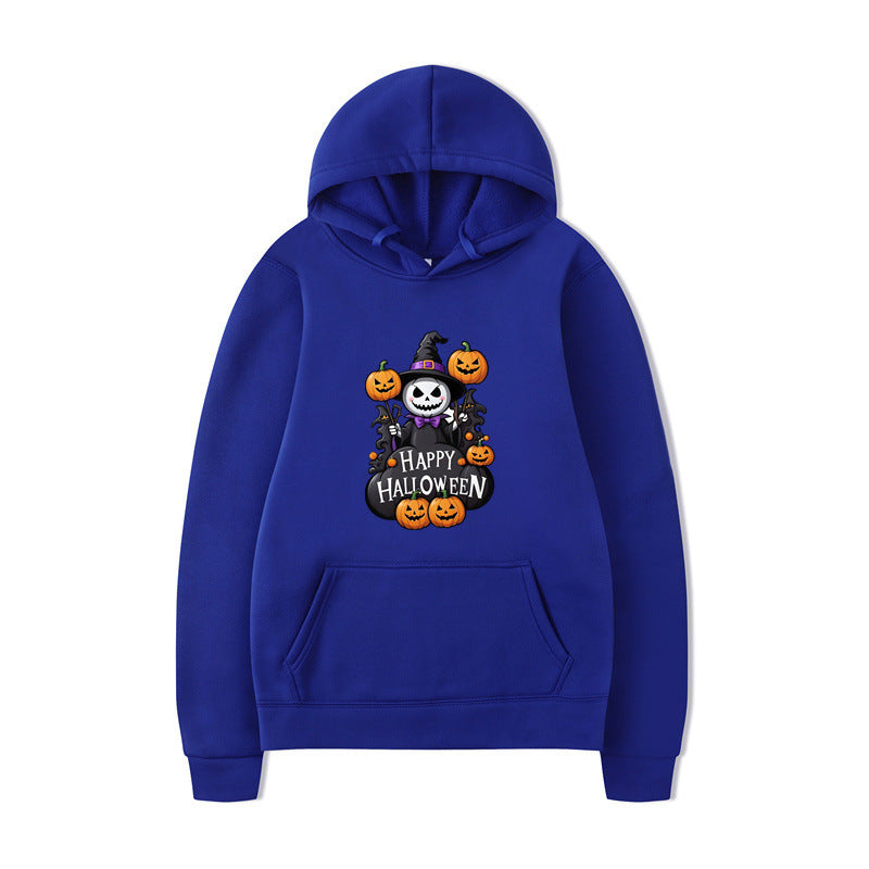 Halloween Printed Hoodie Sweatshirt