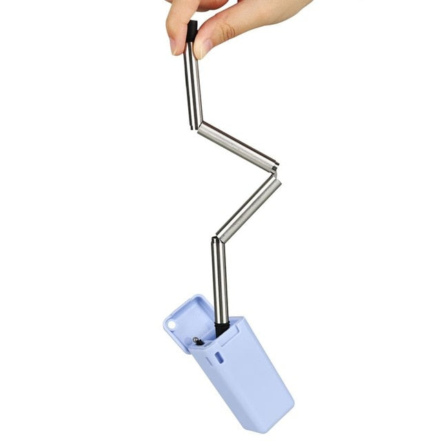 23cm Foldable Reusable Stainless Steel Straw