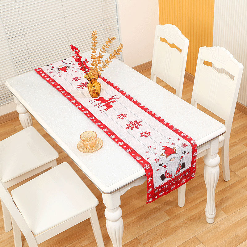 Thanksgiving Tablecloth & Flag Decor