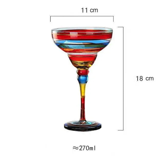 Colorful Wine & Cocktail Glasses – Party Drinkware