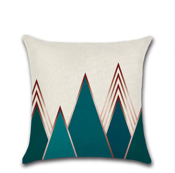 Abstract Deer Print Cushion Cover