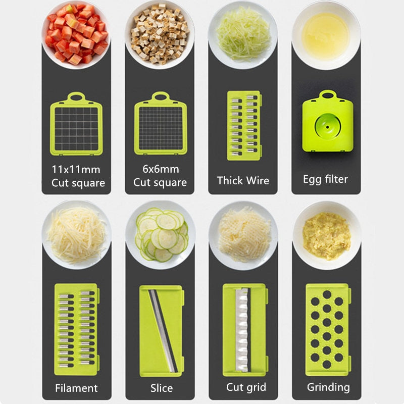 Multifunctional Vegetable Cutter & Slicer