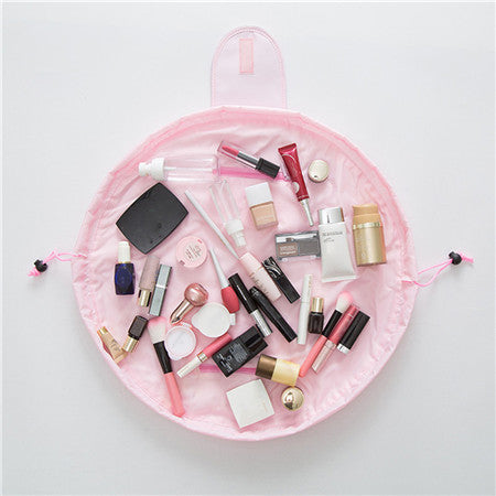 Beauty Drawstring Storage Bag – Portable Makeup Organizer