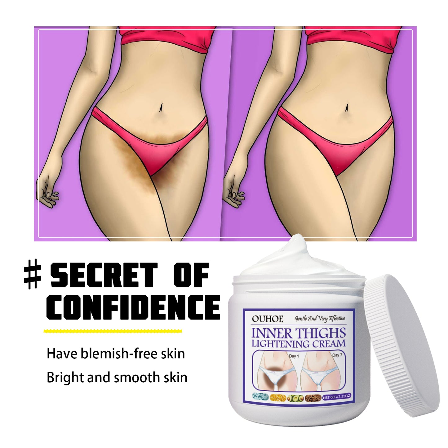 Thigh Beauty Cream – Brightening & Hydrating Care