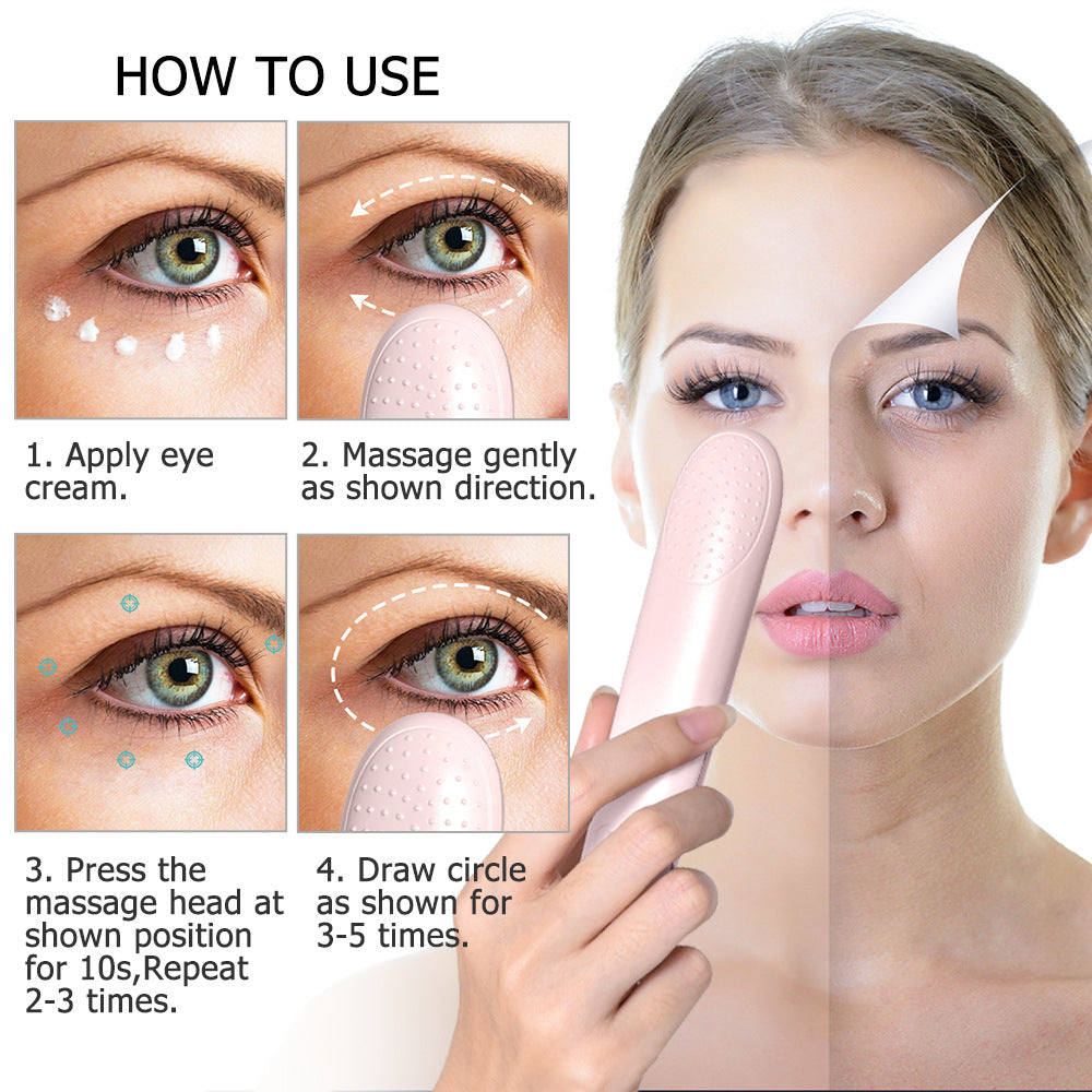 HailiCare Micro Electric Eye Beauty Instrument Eye Massager EMS Color Light Eye Protection Instrument Vibration Beauty Instrument Importer