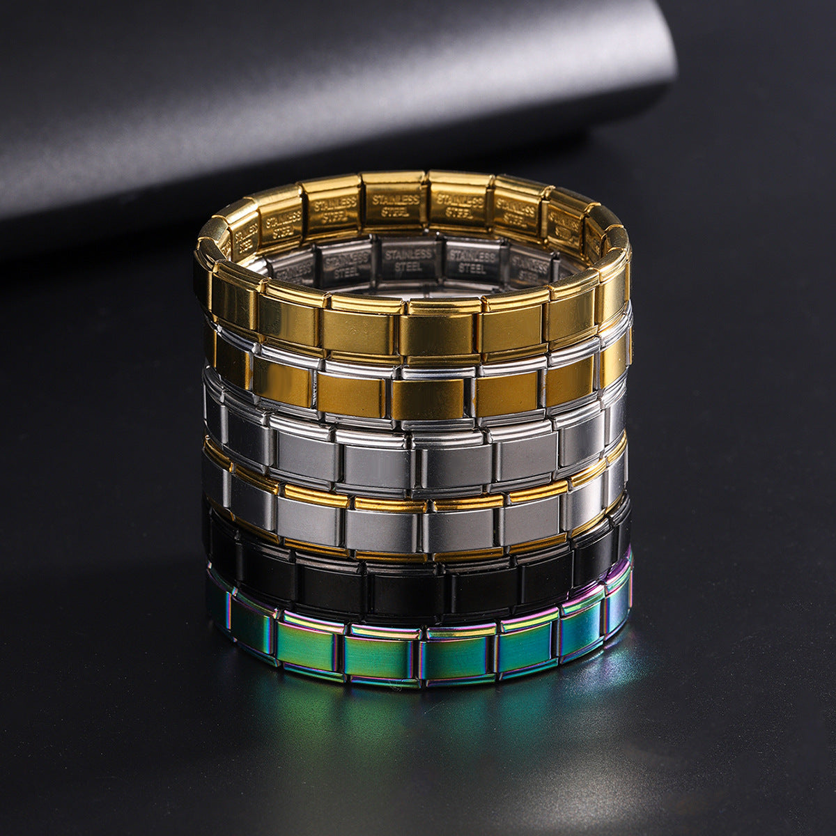 Multicolor Minimalist Elastic Bracelet