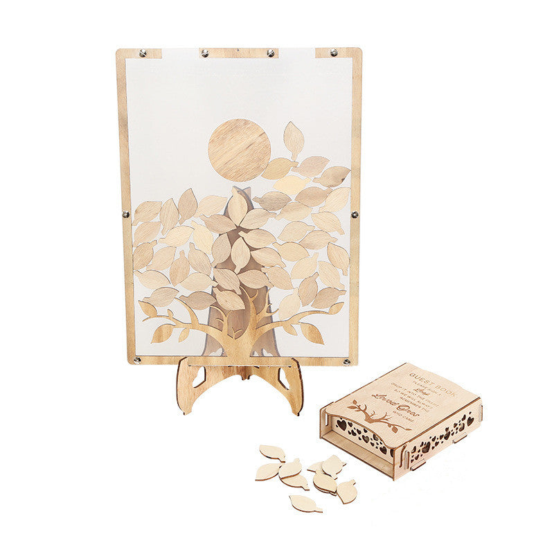 Wooden Wedding & Valentine Wishing Tree