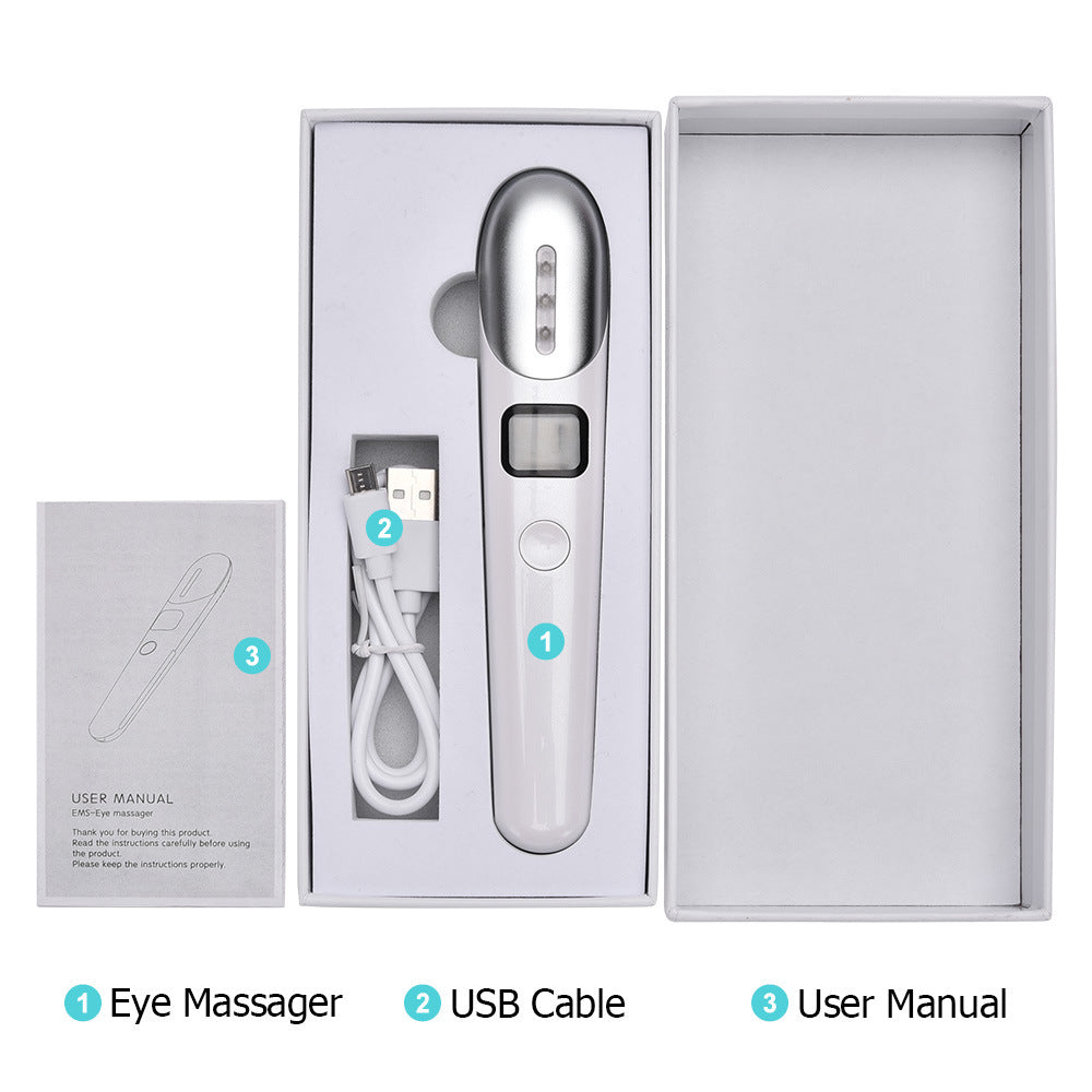 HailiCare Micro Electric Eye Beauty Instrument Eye Massager EMS Color Light Eye Protection Instrument Vibration Beauty Instrument Importer