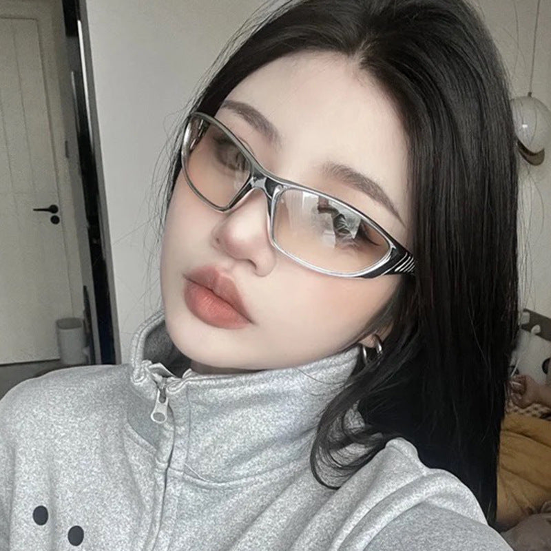 Y2K Retro Future Tech Sunglasses for Women