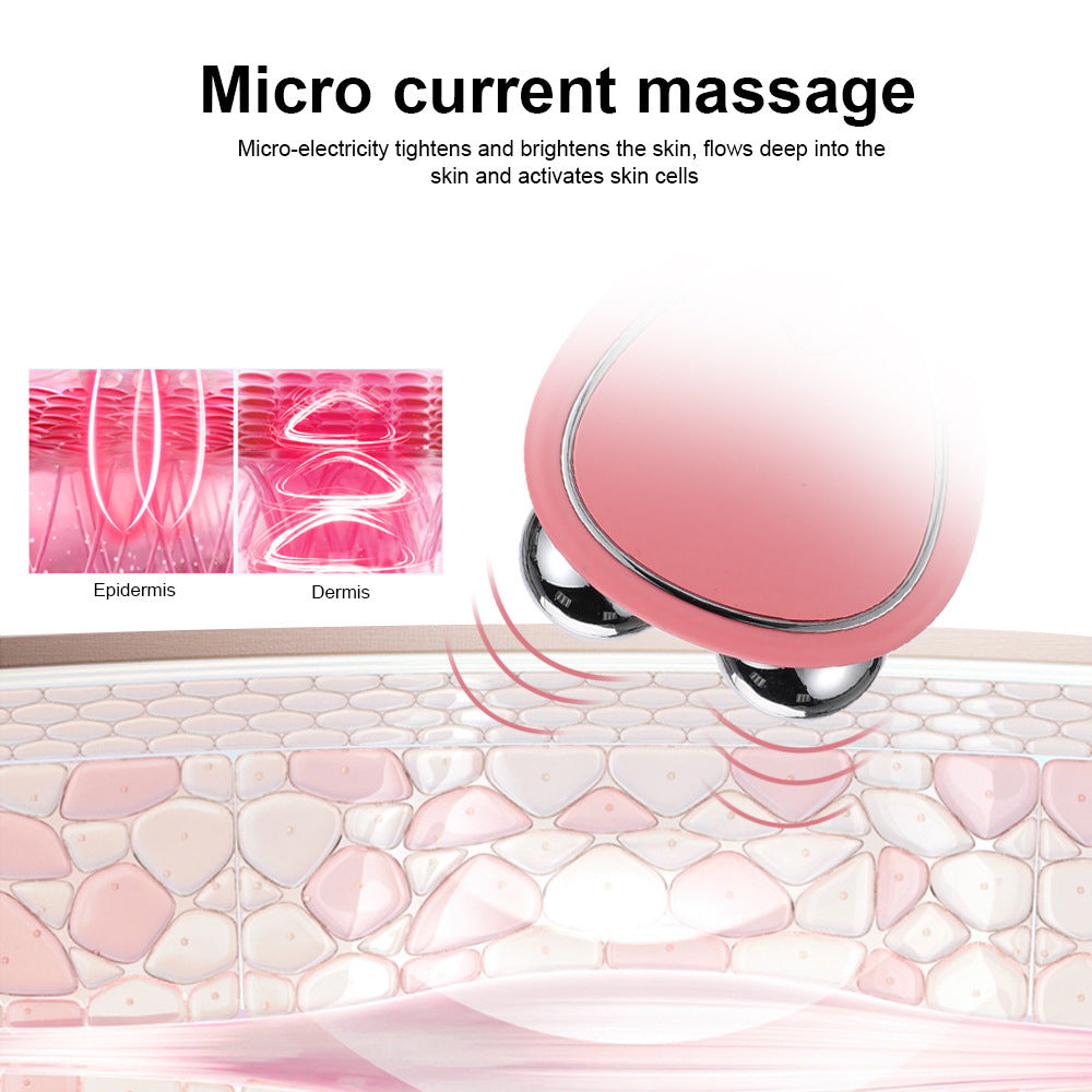 3D Microcurrent Face Roller Beauty Massager