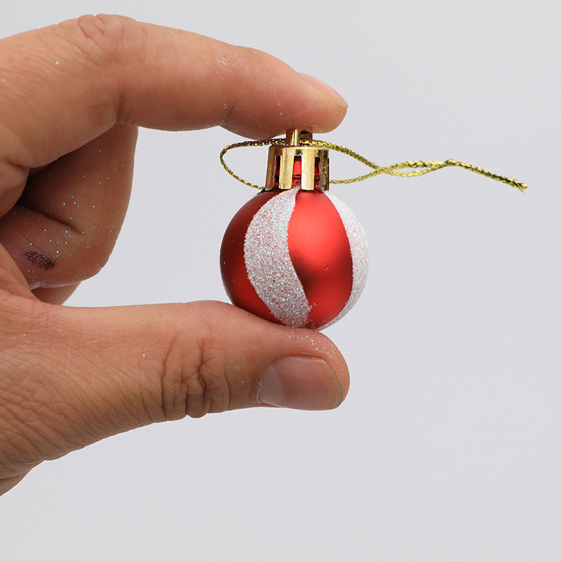 Mini Painted Christmas Balls