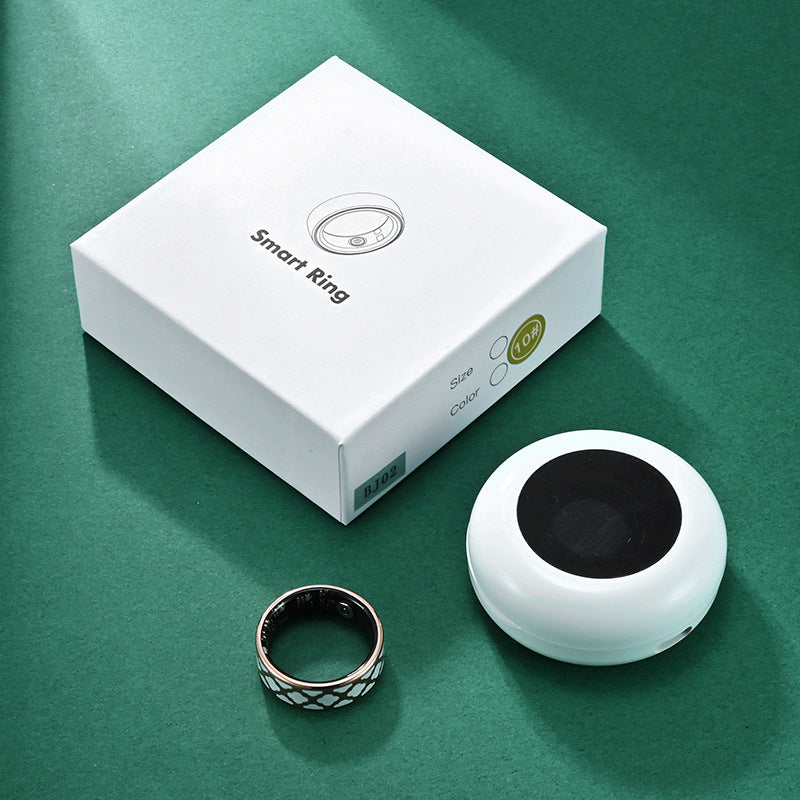 Smart Titanium Steel Health Tracking Ring