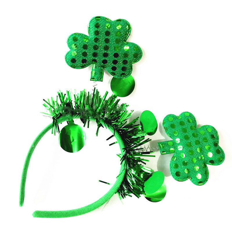 St. Patrick's Day Clover Headband